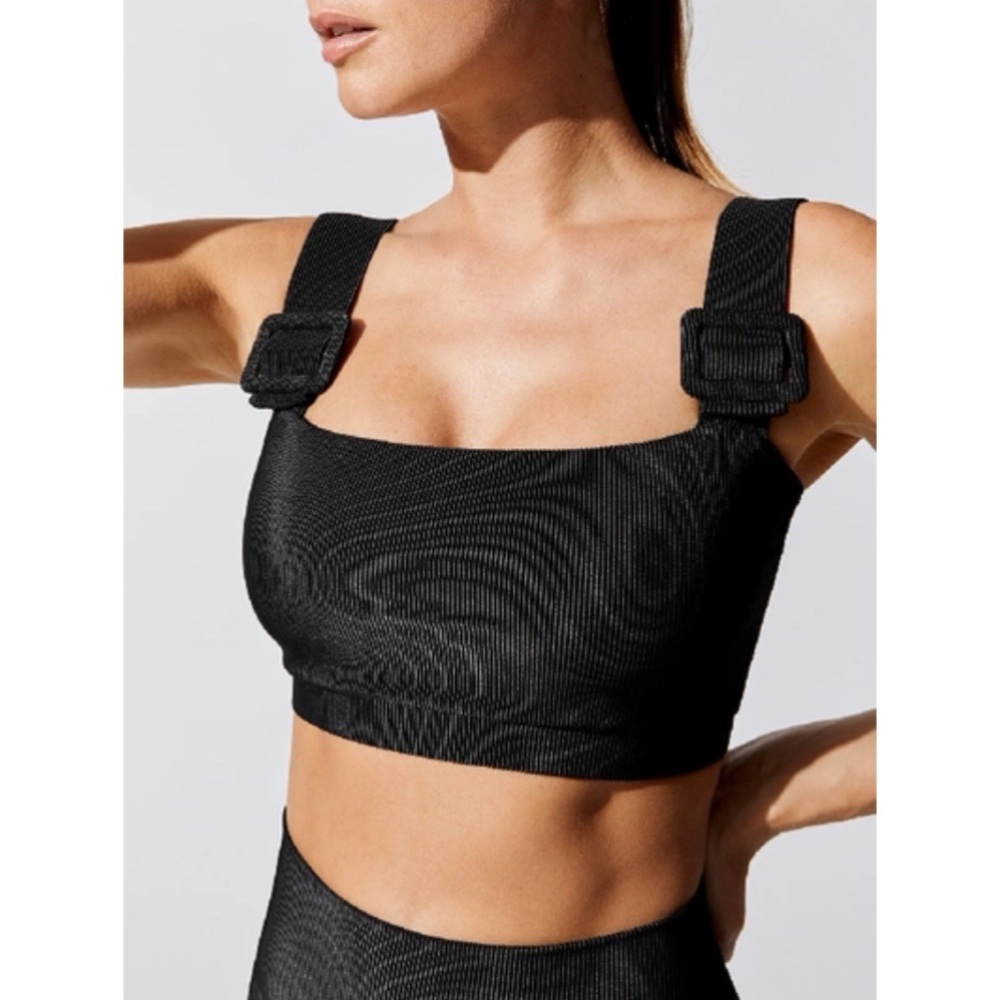 Beach Riot | red buckle bra